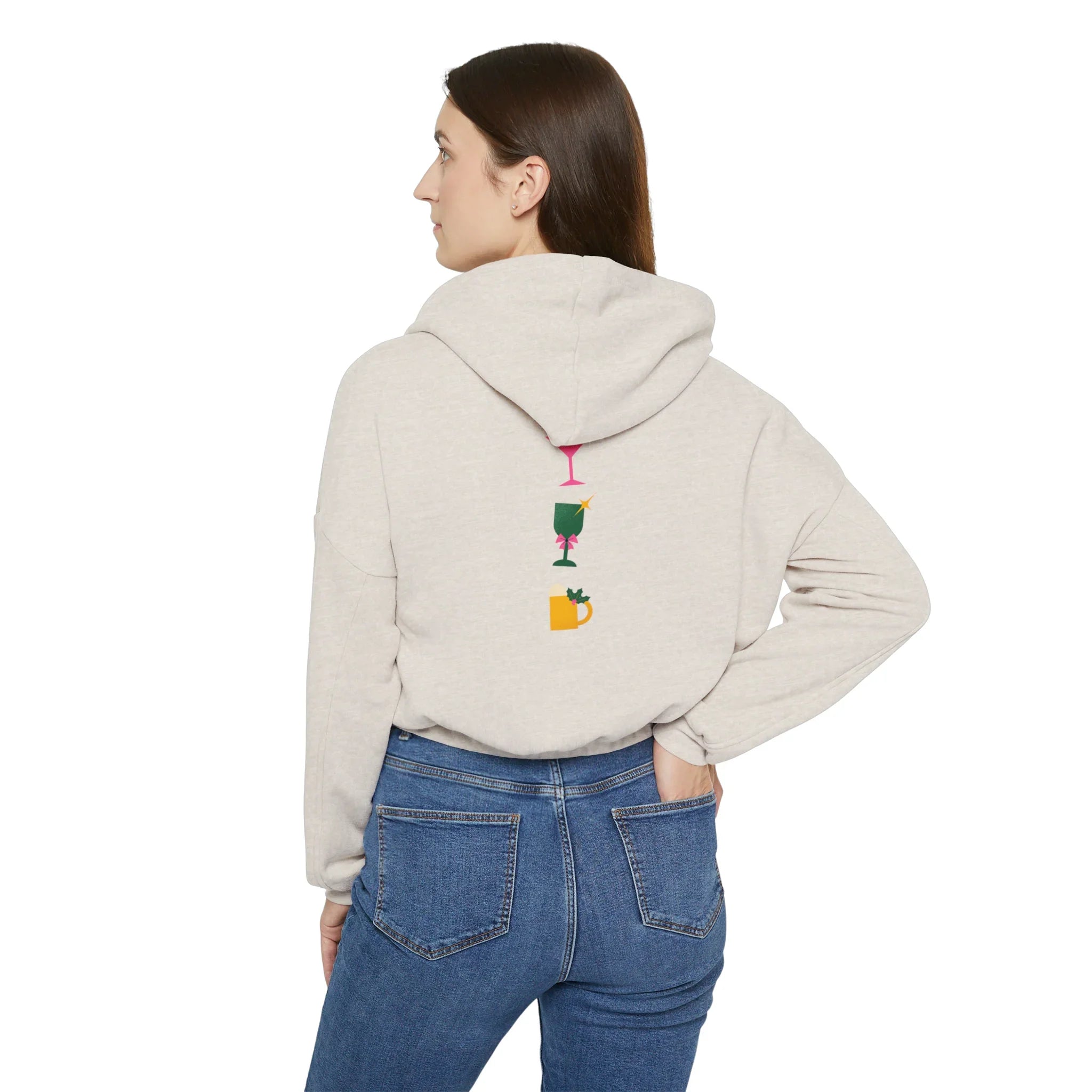 Women's Get Lit Cinched Bottom Hoodie Printify