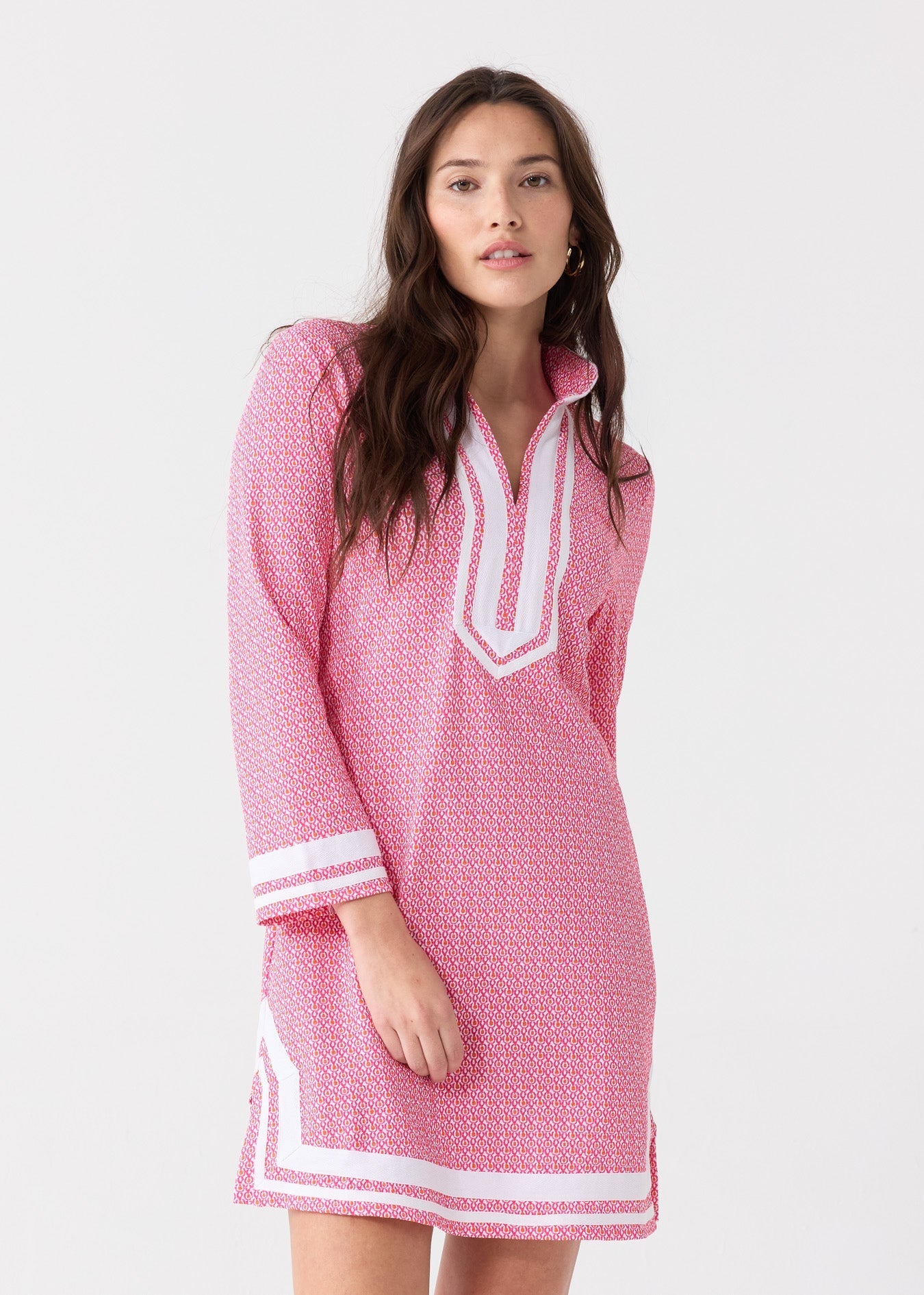 Amelia Island Pique Tunic Dress Cabana Life