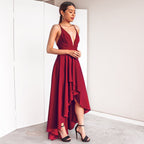 Dress Sexy V neck Strap Dress Maxi Dress Bella Mia