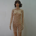Summer Beach Cover up Bikini Strap Vest Dress Hand Crocheting Sun Protection Clothing for Women Bella Mia