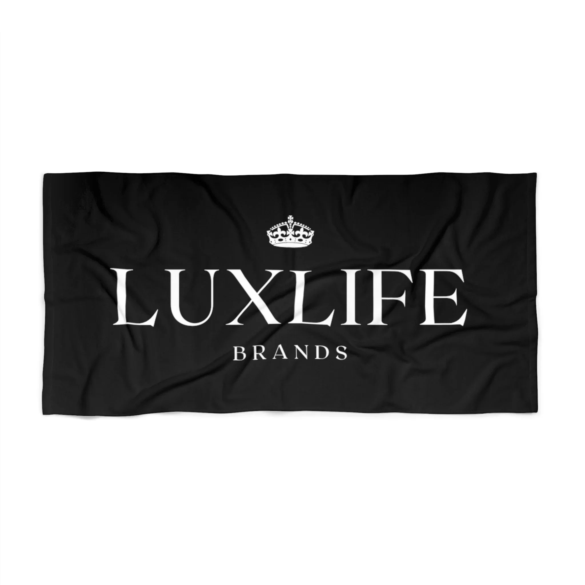 Luxlife Brands Beach Towel Printify