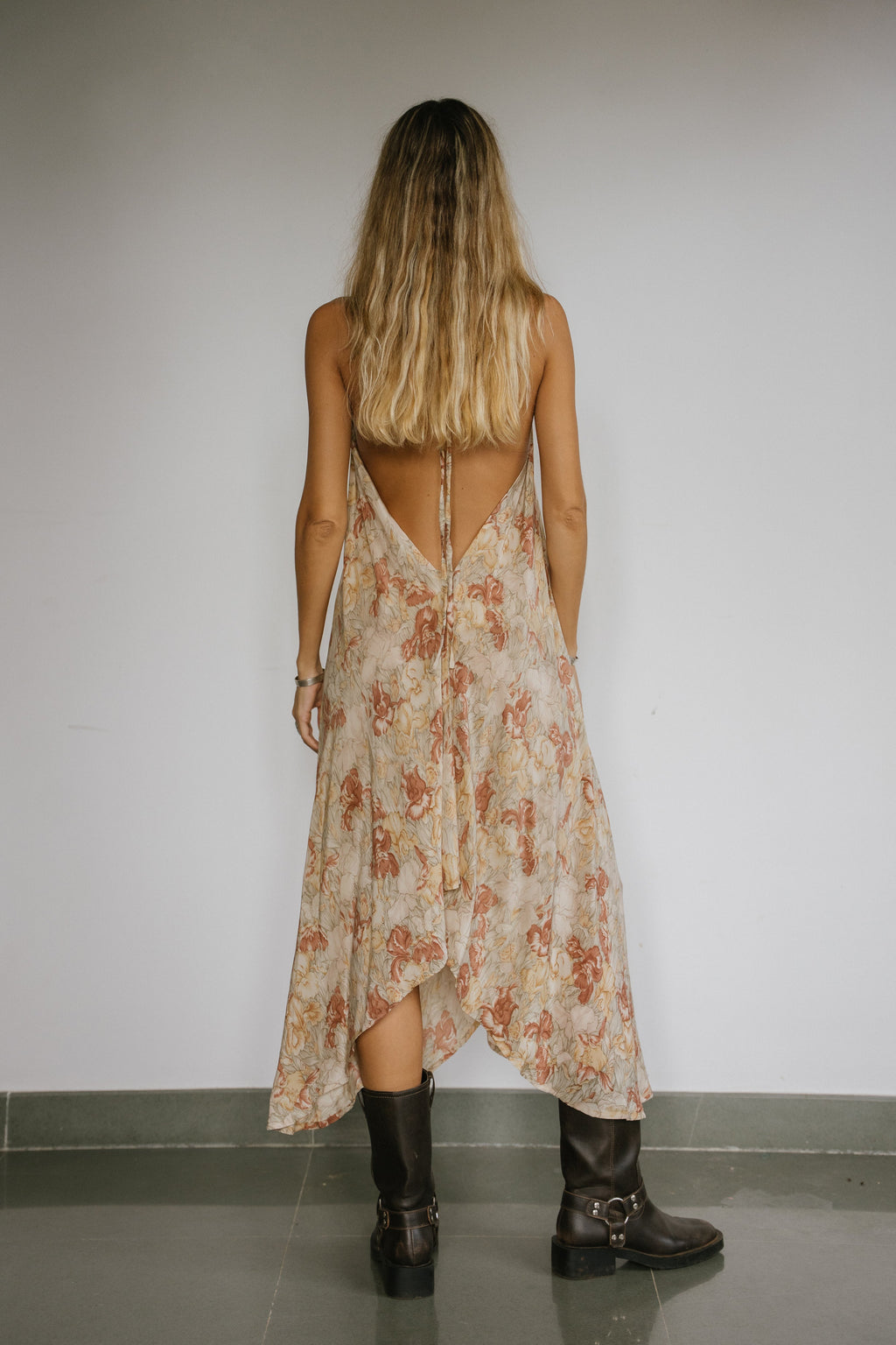 Sun Child Classic Silk Dress - Cream