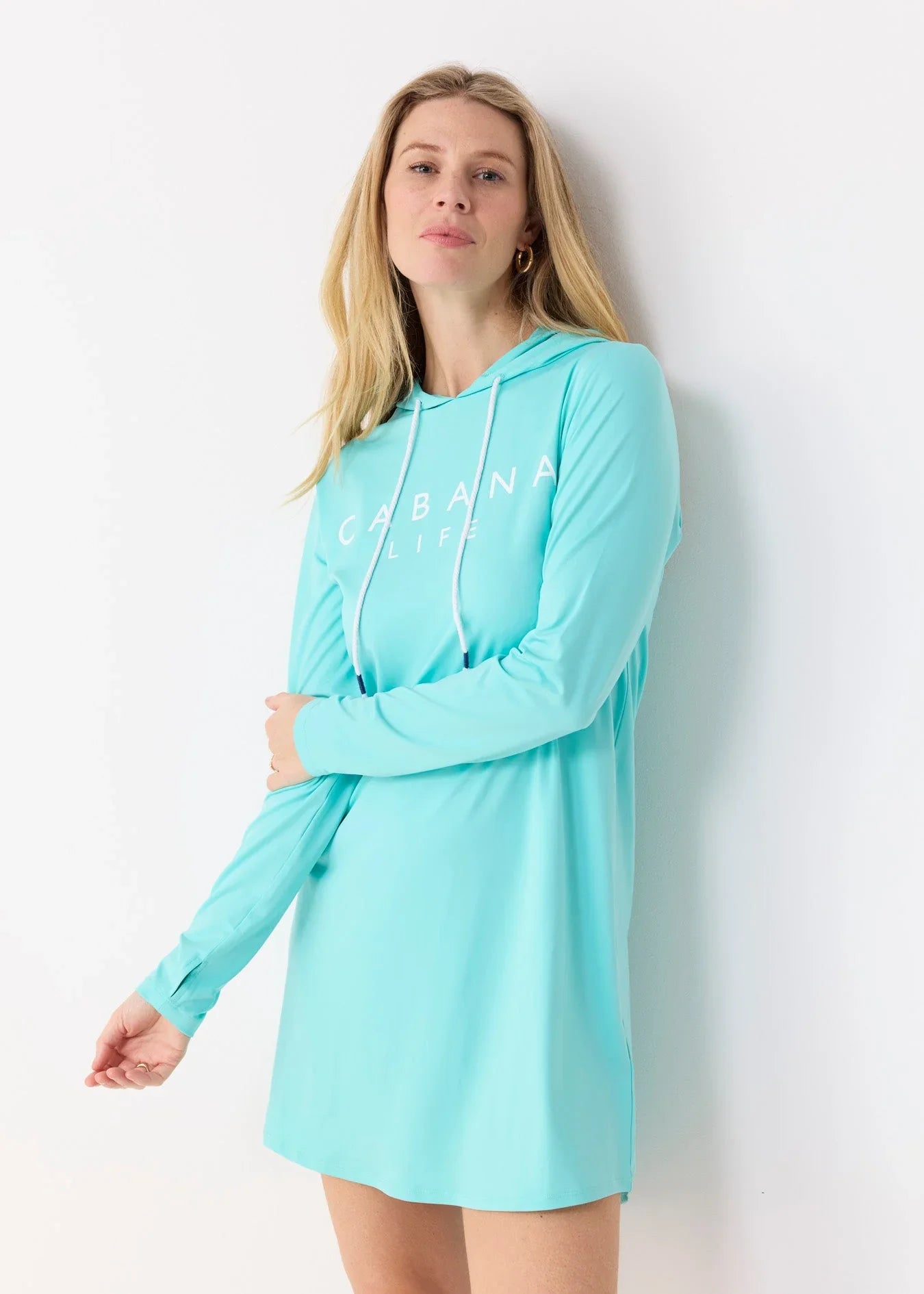 Aqua Cabana Life Hoodie Dress
