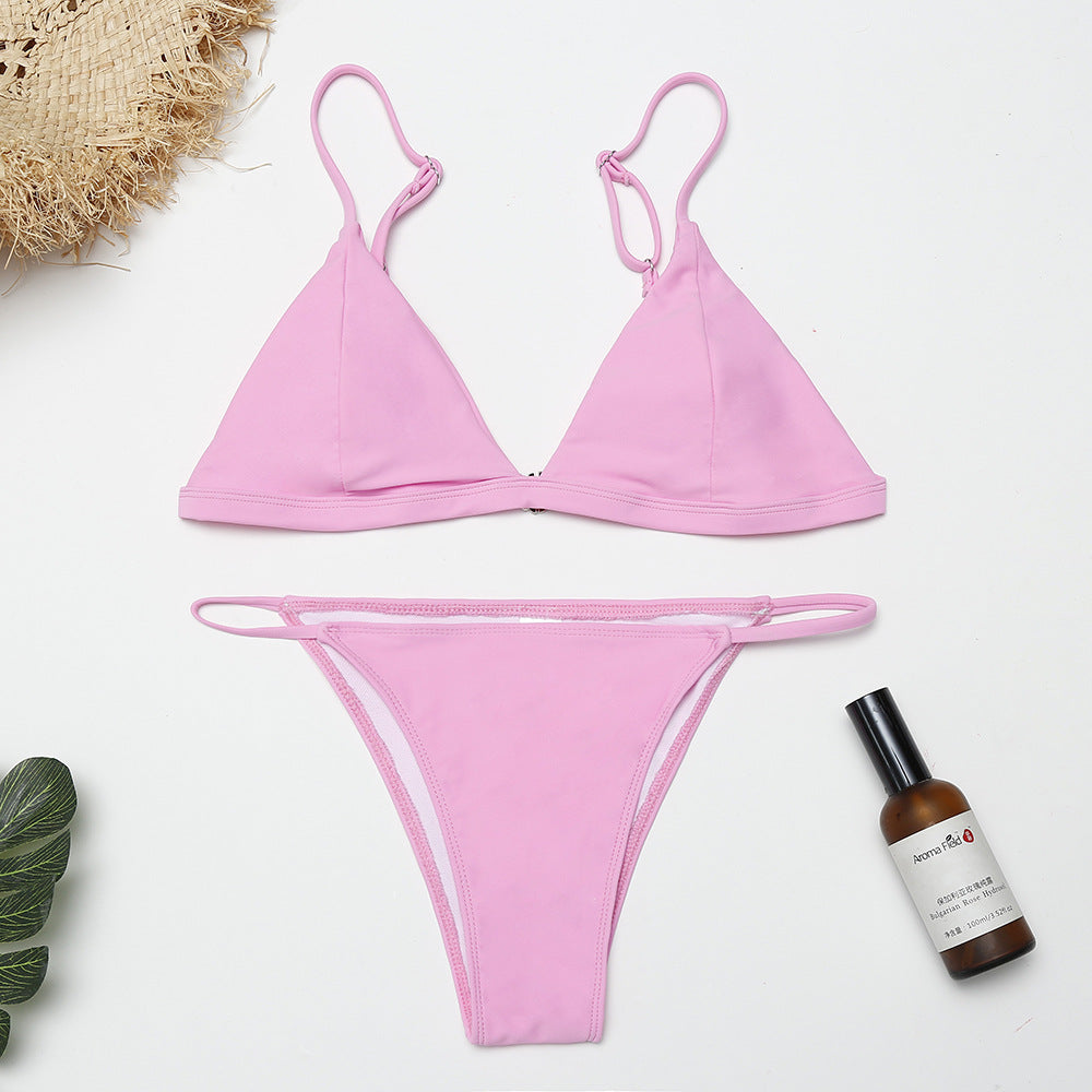 Pink Sexy Bikini Women Seperated Swimwear Bikini Bella Mia
