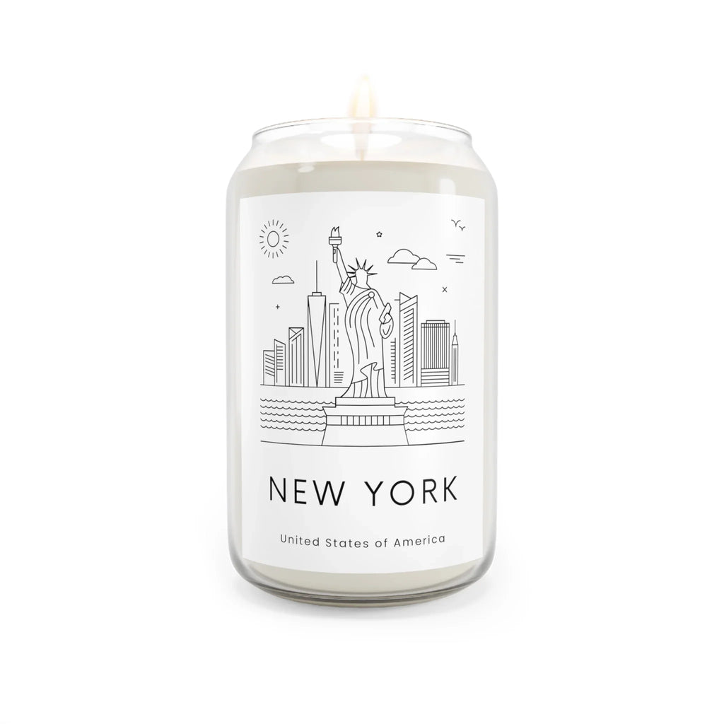New York Scented Candle, 13.75oz Printify