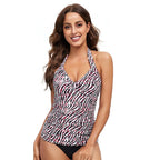 Bikini Swimsuit Sexy Swimsuit Gradient Print Halter Split Swimsuit Women Bella Mia