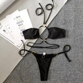 Push Up Bikini Set Swimsuit Women Sexy String Bathing Suits Solid Swimwear Bella Mia
