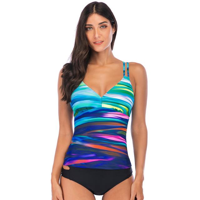Swimsuit Women Sexy Solid Color Swimsuit Women Split Swimsuit Bella Mia