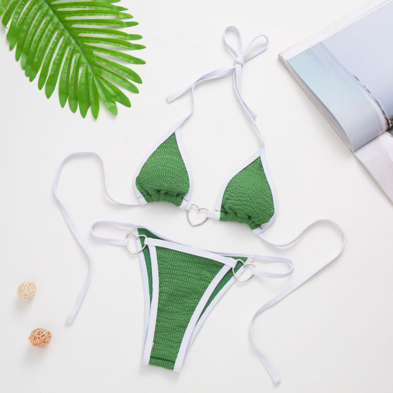 Sexy Bikinis Halter Swimsuit Women Low Waist Suits Summer Beach Swimwear Bella Mia