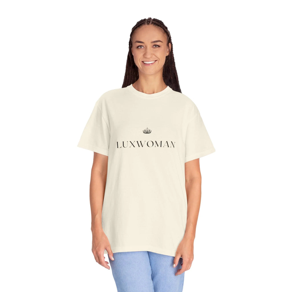 LUXWOMAN Soft 100% Cotton Comfort Tee Printify