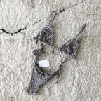 Sexy Micro Mini Bikini Set Solid Swimsuit Women Thong Bathing Suit Swimwear Bella Mia