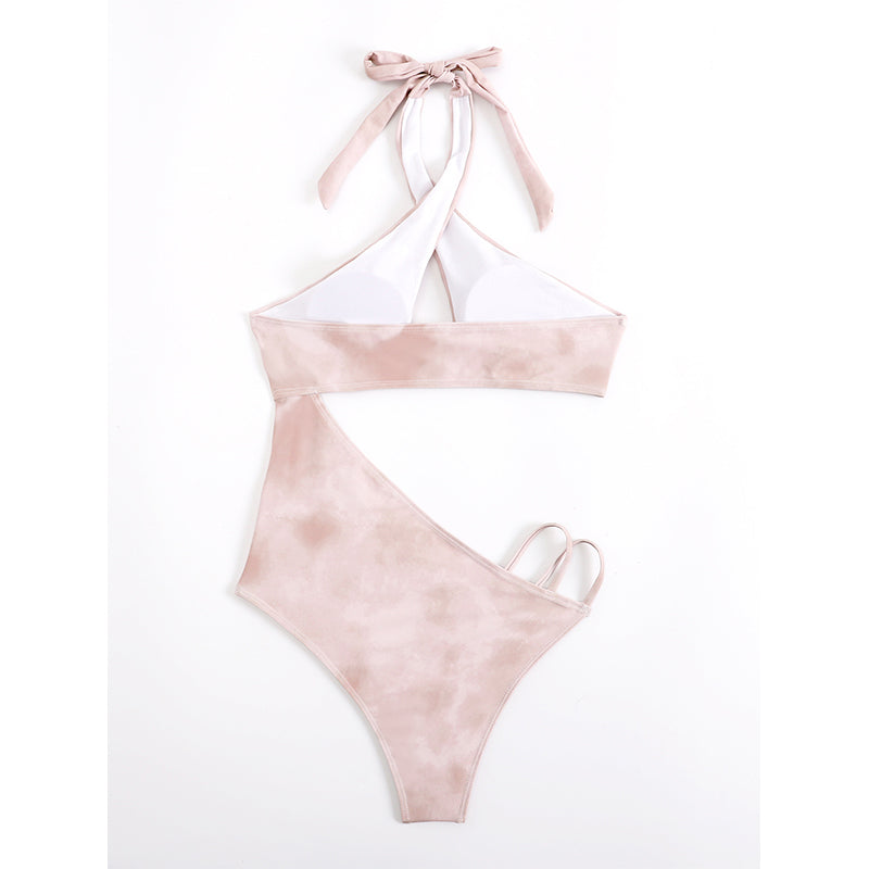 Halter Push Up One Piece Swimsuit Women Hollow Out Cutout Out Bathing Suits Swimwear Bella Mia