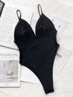 One Piece Swimsuit Women V neck One Piece Bikini Bella Mia