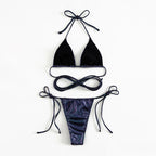 Triangle Micro Bikinis String Lace Up Swimsuit Women Thong Bathing Suit Swimwear Bella Mia