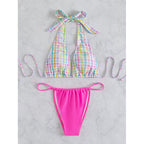 Halter Bikinis Triangle Swimsuit Women Thong Bathing Suits Swimwear Bella Mia