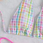 Halter Bikinis Triangle Swimsuit Women Thong Bathing Suits Swimwear Bella Mia