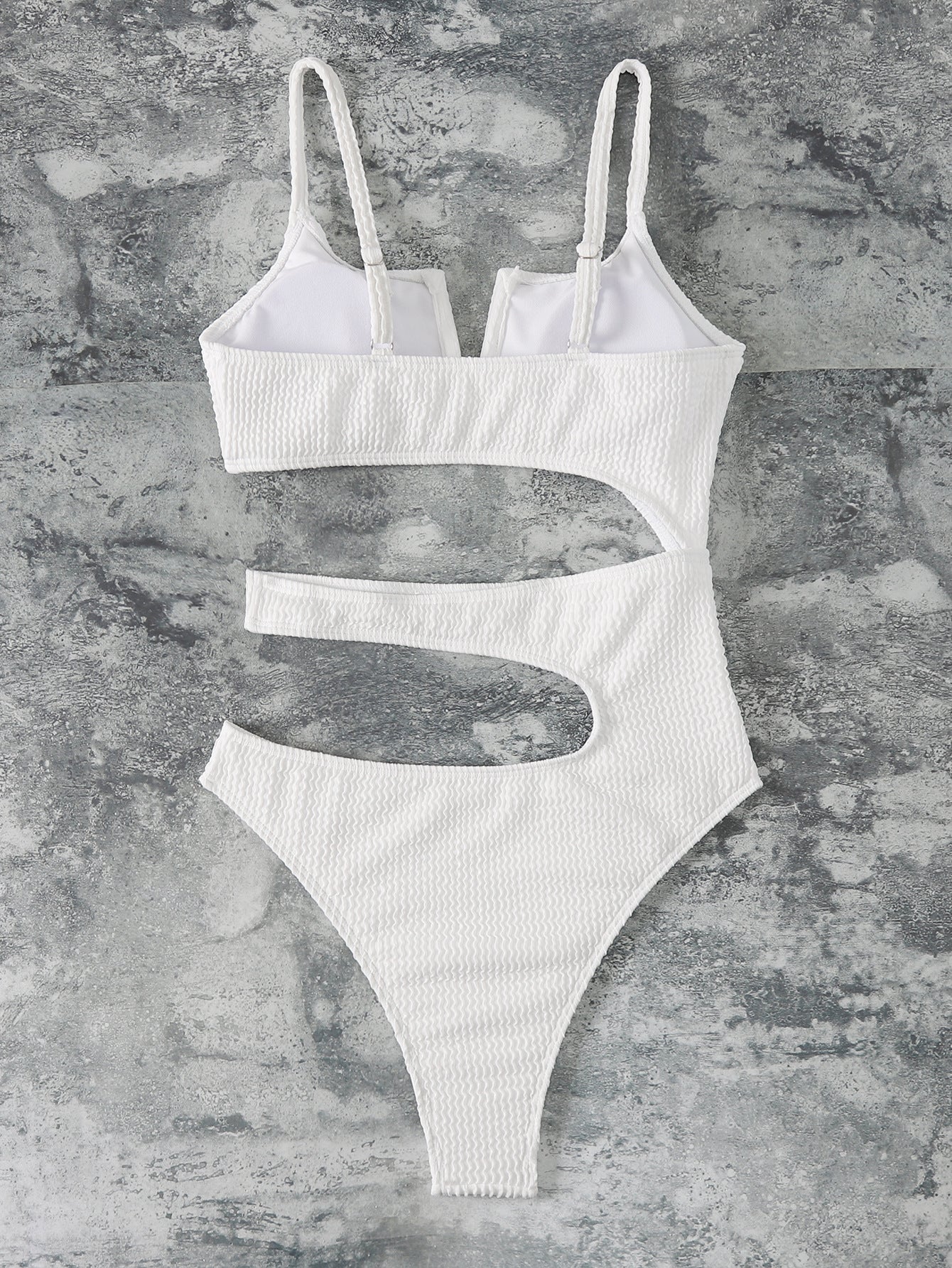 Women Hollow Out Cutout out V neck Sexy Swimsuit Bikini Bella Mia
