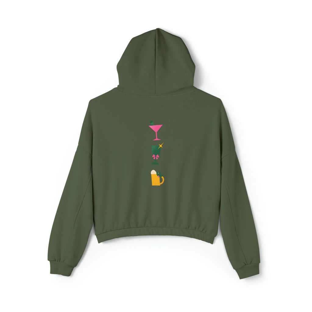 Women's Get Lit Cinched Bottom Hoodie Printify
