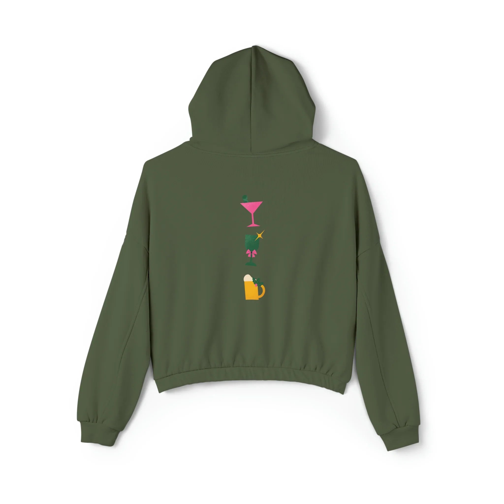 Women's Get Lit Cinched Bottom Hoodie Printify