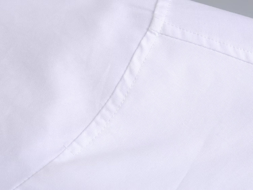 Summer Cotton Solid Color Loose-Fitting Women Shirt Front Rear Collared Poplin Long Sleeve Shirt for Women Bella Mia