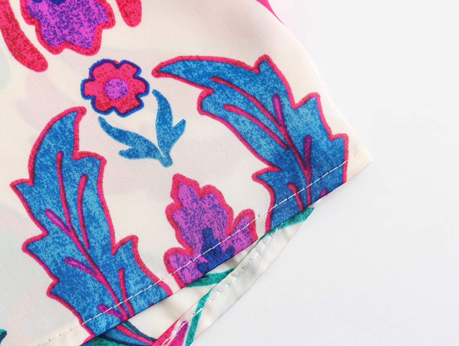 Fall Women Clothing Floral Print Shirt Top Bella Mia