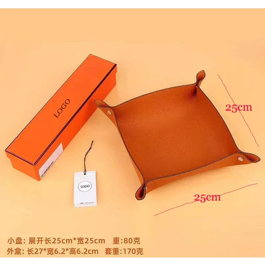 Designer Lux Leather Valet Tray LUXLIFE BRANDS