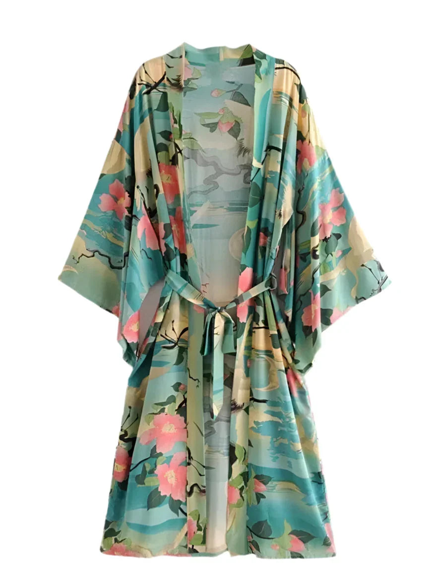 The Amalfi Bloom Robe