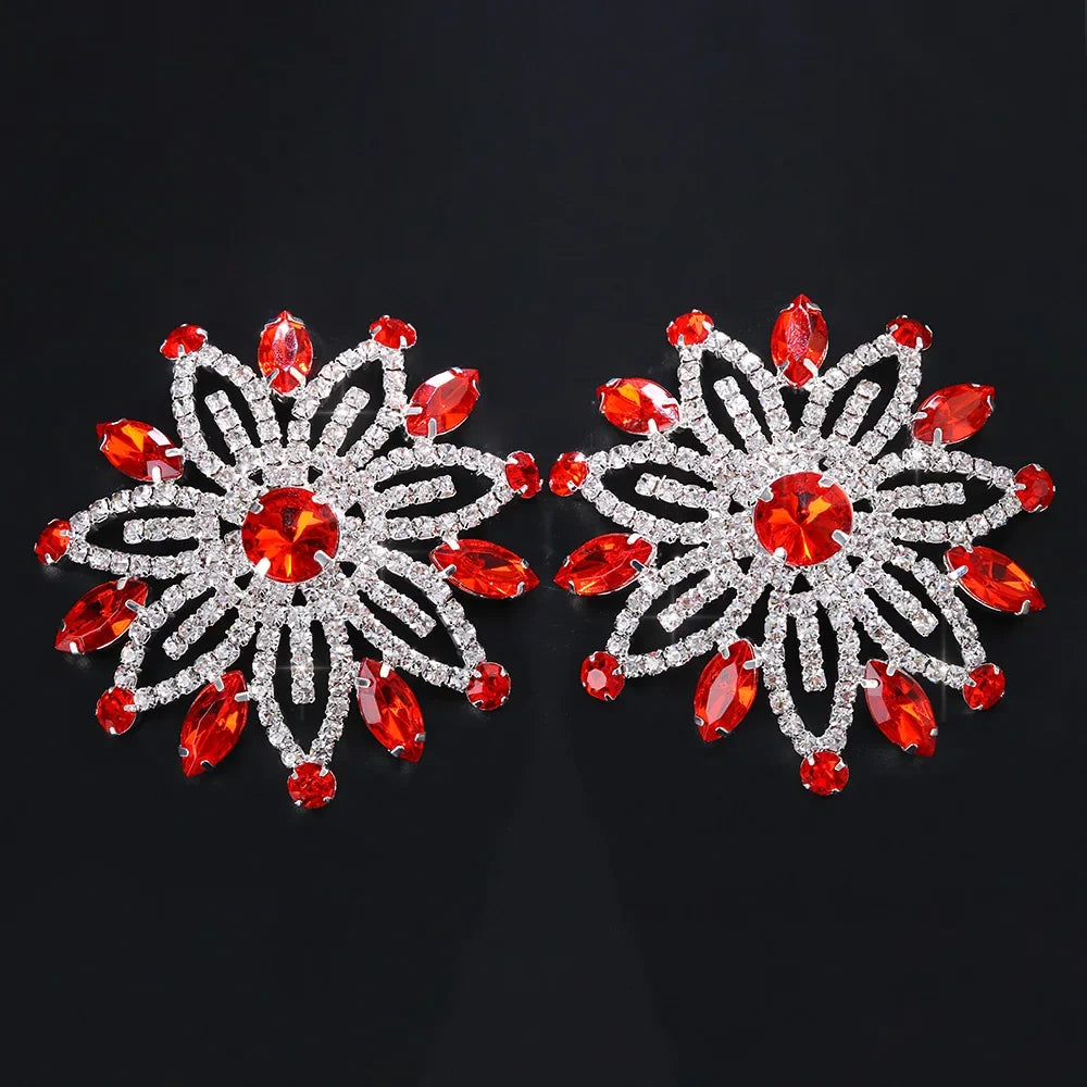Luxury Crystal Pendant Body Jewelry – Shimmering Rhinestone Charm Set & Exotic Accents for Raves, Festivals & Fine Lingerie