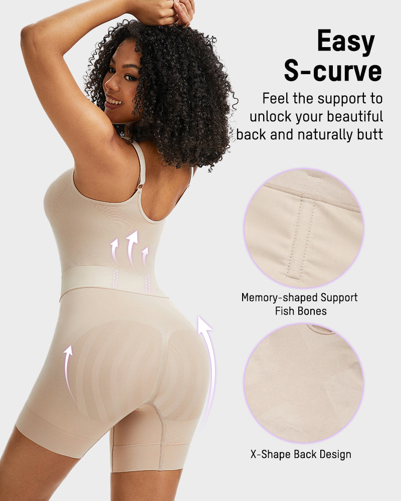All-in-One Snap-Off™ Sculpting Bodysuit SheCurve