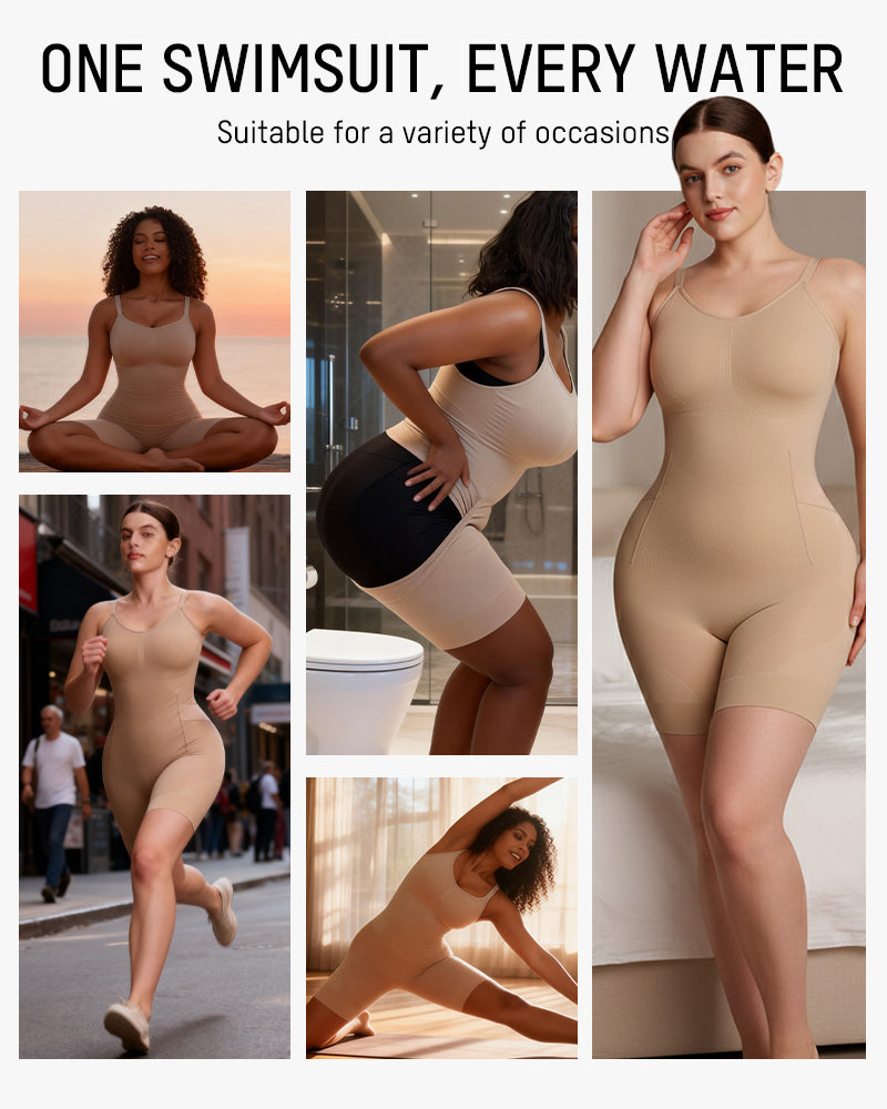 All-in-One Snap-Off™ Sculpting Bodysuit SheCurve