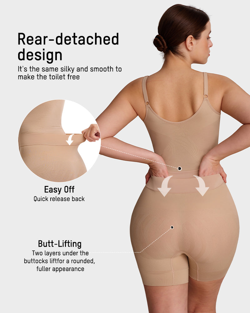 All-in-One Snap-Off™ Sculpting Bodysuit SheCurve