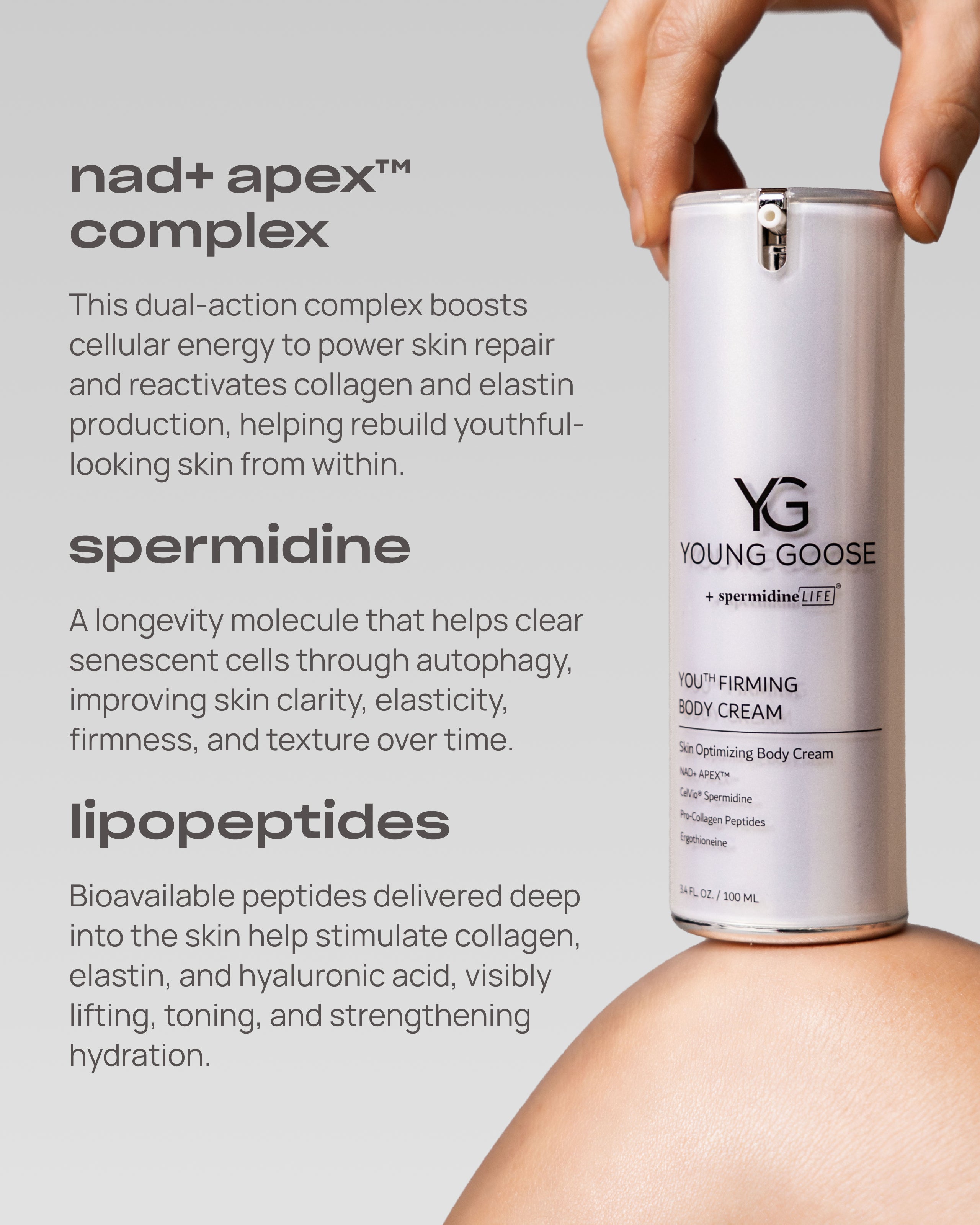 YOUTH FIRMING BODY CREAM Young Goose