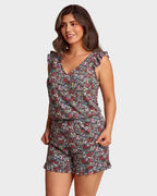Built-in Bra Swim Romper SheCurve