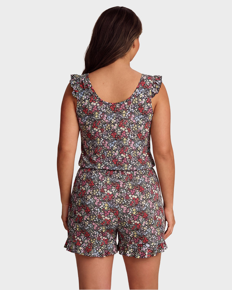 Built-in Bra Swim Romper SheCurve