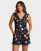 Built-in Bra Swim Romper SheCurve