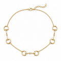 Polo Link Horse Bit Necklace