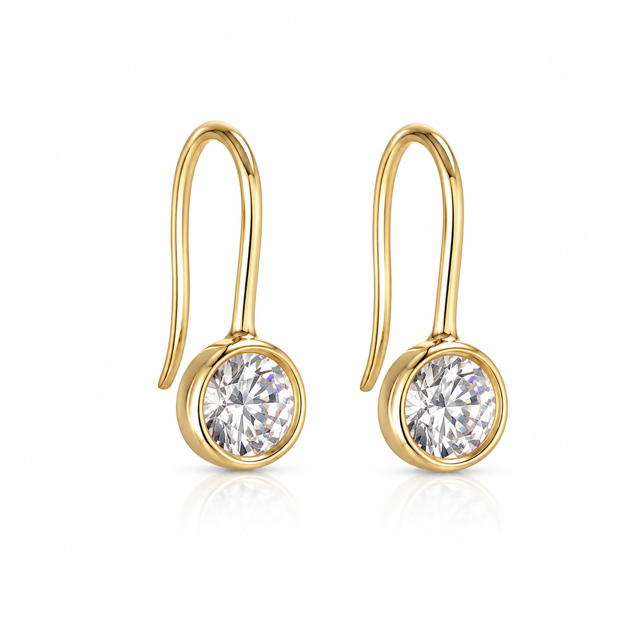 Lyla Bezel Earring