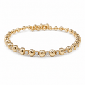 Allie CZ Beaded Bracelet