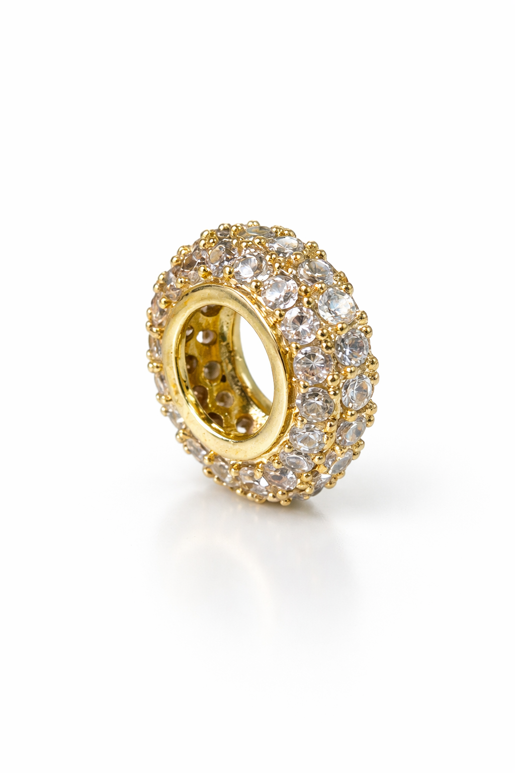 Pave Spacer Charm