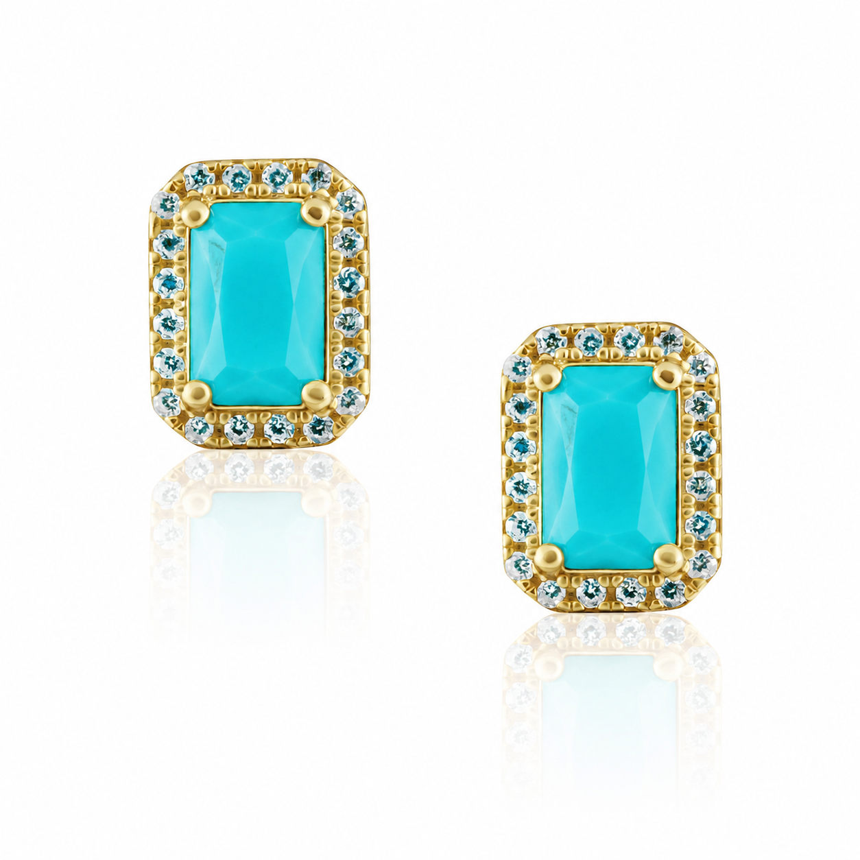 Nora Turquoise Studs
