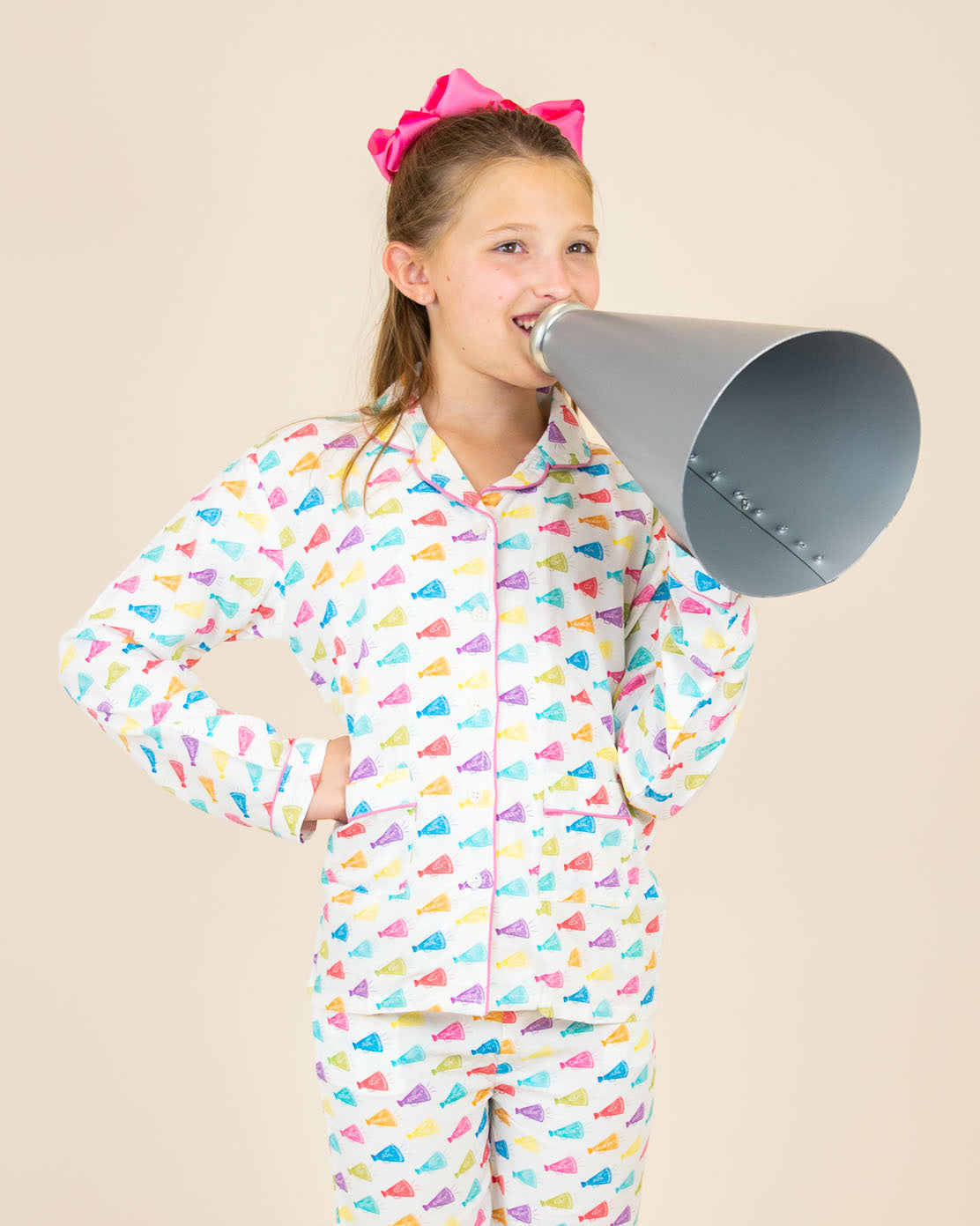 Victory Football Cheer Pajama Set- FINAL SALE Smockingbird