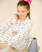 Victory Football Cheer Pajama Set- FINAL SALE Smockingbird