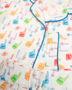 Victory Football Fan Pajama Set- FINAL SALE Smockingbird