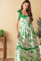 FOREVER MINE WOVEN MIDI DRESS Flying Tomato