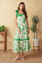 FOREVER MINE WOVEN MIDI DRESS Flying Tomato