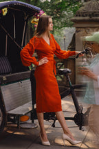 ADORABLE IDEAL SWEATER MIDI DRESS Flying Tomato