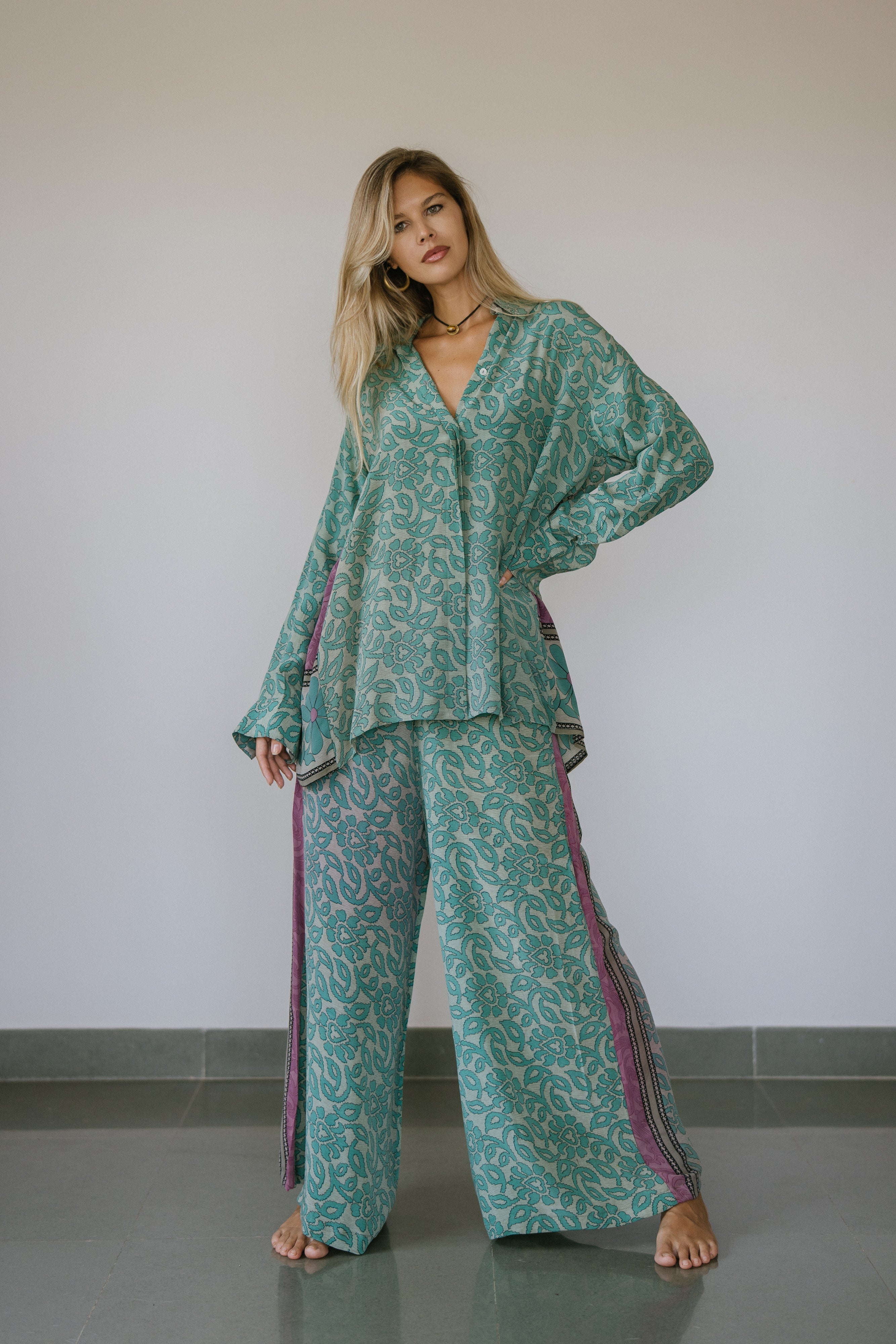 Open Back Boyfriend Shirt - Dylan