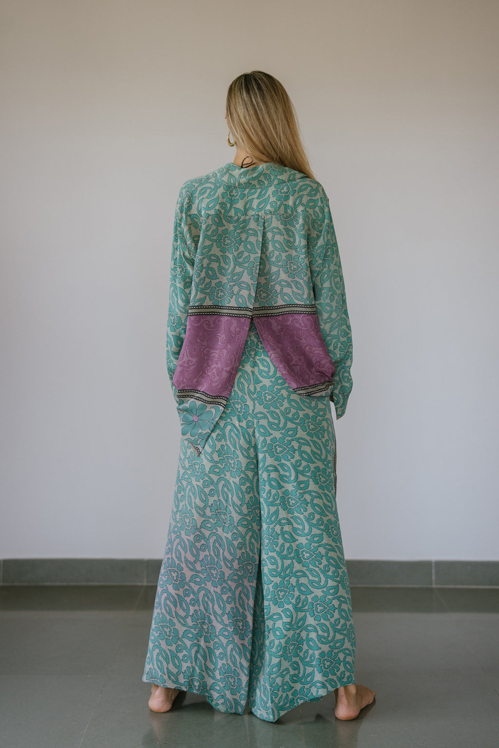 Open Back Boyfriend Shirt - Dylan