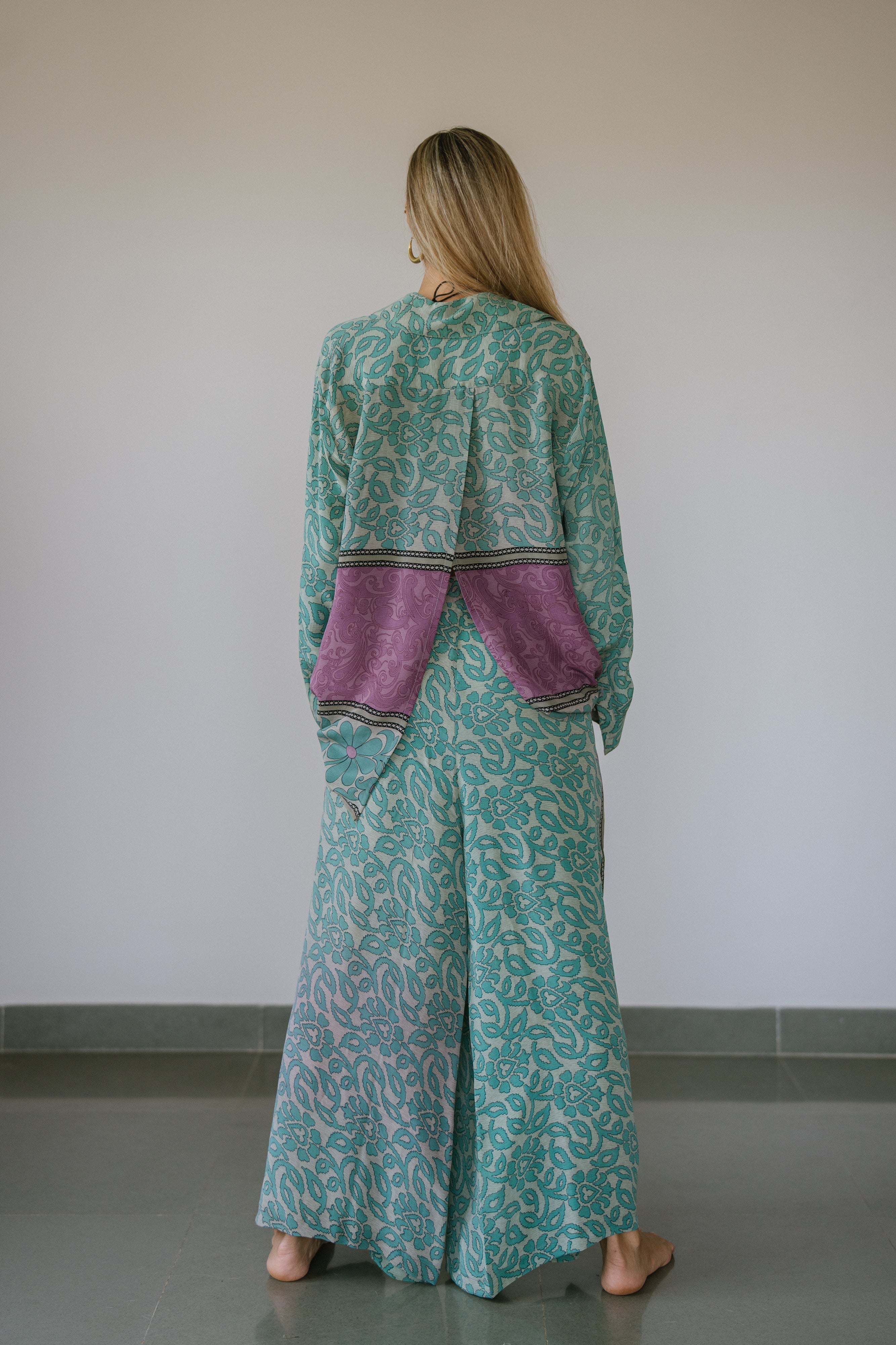 Open Back Boyfriend Shirt - Dylan