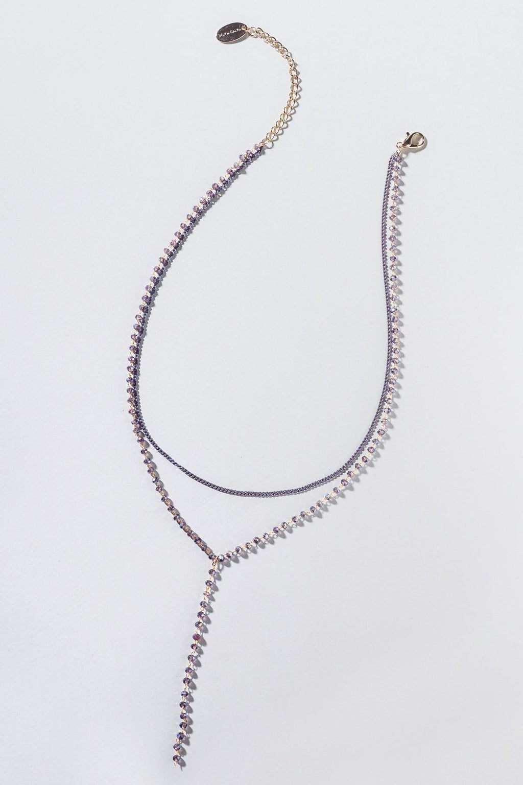 BEADED Y NECKLACE Flying Tomato